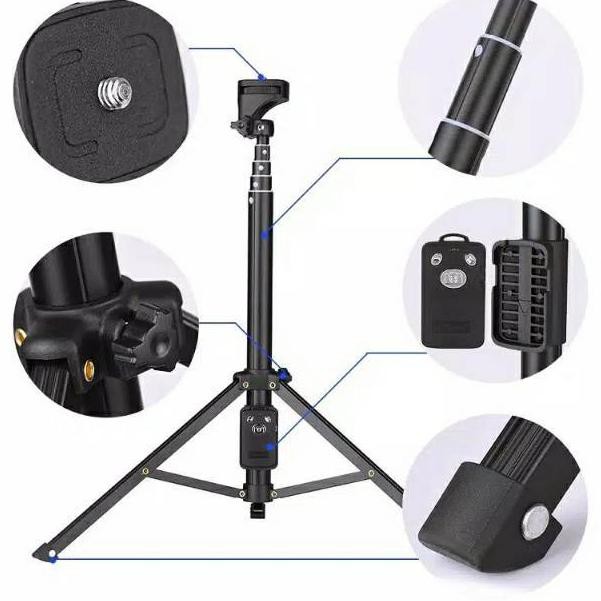 YUNTENG Giá Ba Chân Kết Nối Bluetooth 2 Trong 1 Vct-1688 Mới | BigBuy360 - bigbuy360.vn