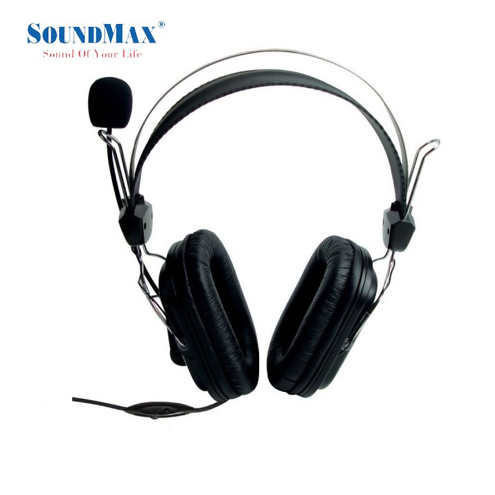 Tai nghe Over-ear SoundMAX AH 302-Hàng Chính Hãng