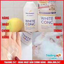 [Hỏa tốc HCM] Sữa tắm trắng da White Conc Body Vitamin 360ml - Nội địa Nhật Bản