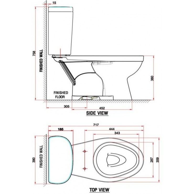 Bồn Cầu American Standard VF-2398