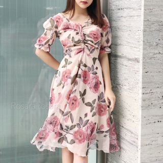 Váy voan tơ hàng thiết kế 2 lớp