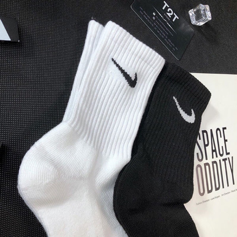 tất nike siêu dài thể thao hàng dệt kim cao cấp