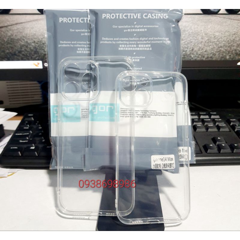 Ốp lưng TPU GOR iphone 14 pro max , 14 pro , 14 max ,14 dẻo trong suốt