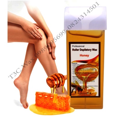 [Sáp thanh wax lông] Tuýp sáp wax lông tại nhà đầu con lăn + Tặng giấy loại tốt