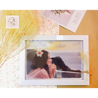 (Ảnh thật shop chụp) Tranh vẽ theo yêu cầu