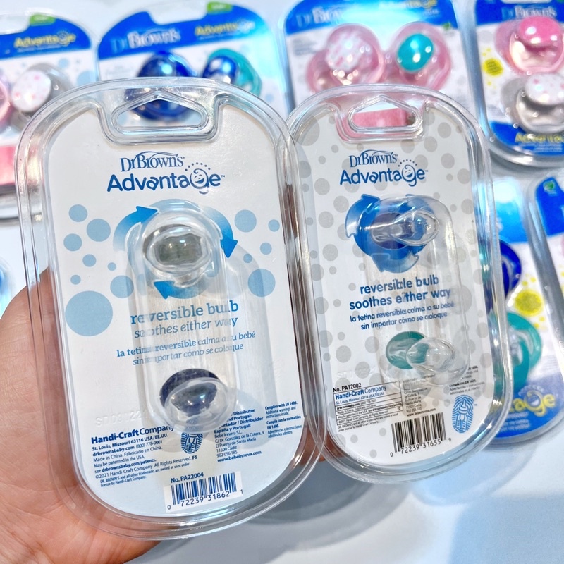 Ti giả chỉnh nha Dr.Brown's cho bé từ 0 - 18 tháng