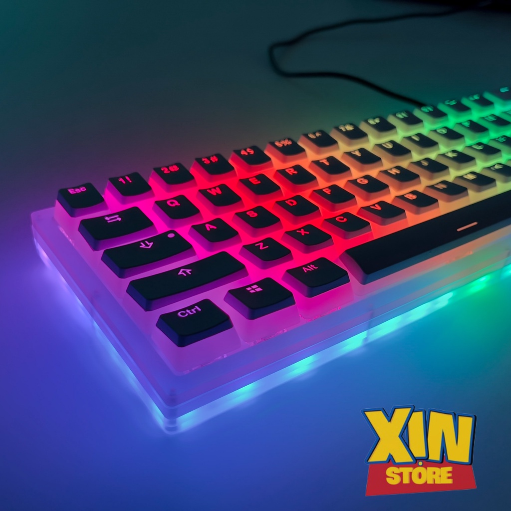 KIT BÀN PHÍM C68 LED RGB ĐÈN NGỦ GIÁ RẺ