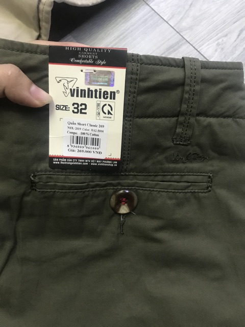 Quần short ngố nam trung niên hàng công ty Vĩnh Tiến cao cấp chất đẹp