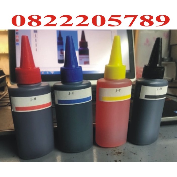 Bộ mực in Canon 4 màu xanh,vàng,đen đỏ 100ml/1 màu