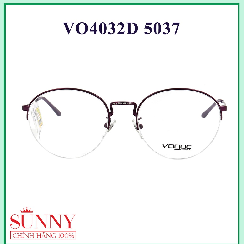 [Mã FARSBR241 giảm 15k đơn 0đ] VO4032D - - mắt kính Vogue chính hãng Italia, bảo hành toàn quốc