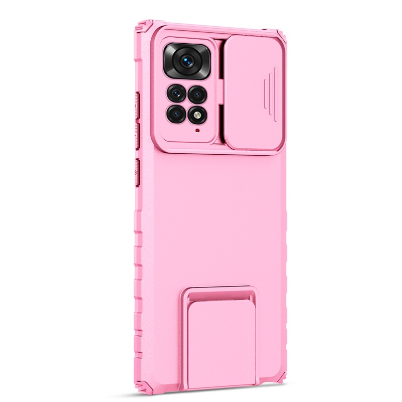 Ốp Điện Thoại Cứng Có Nắp Trượt Bảo Vệ Camera Cho Xiaomi Redmi Note 11 Pro 11S Note 10 Pro 10S Note 8 Pro