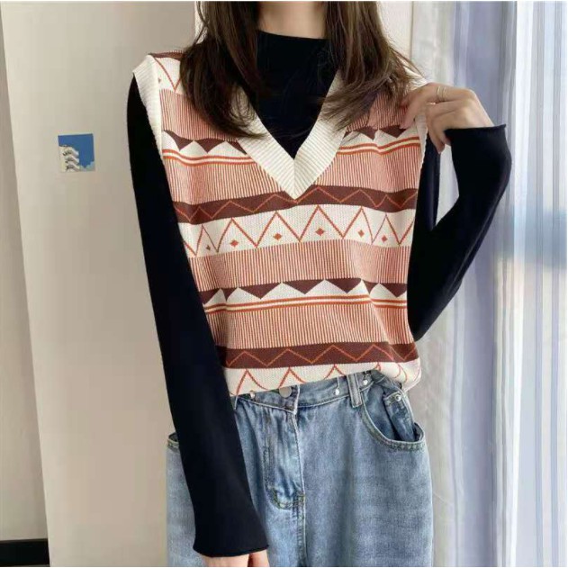 (Ảnh thật) Áo gile nữ - Áo gile thổ cẩm hottrend 2021 thời trang cho phái đẹp | BigBuy360 - bigbuy360.vn