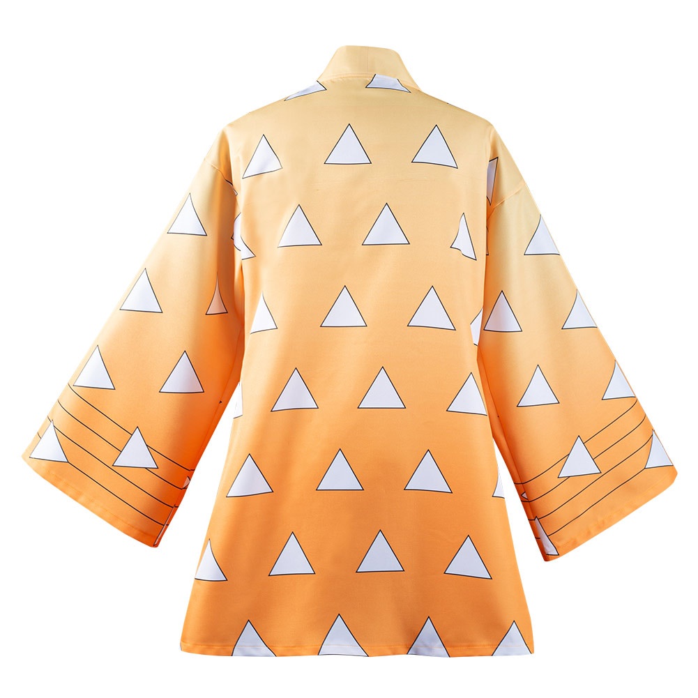 Hàng Có Sẵn Bộ Trang Phục Hóa Trang Nhân Vật Anime demon slayer agatsuma zenitsu fantasias de halloween