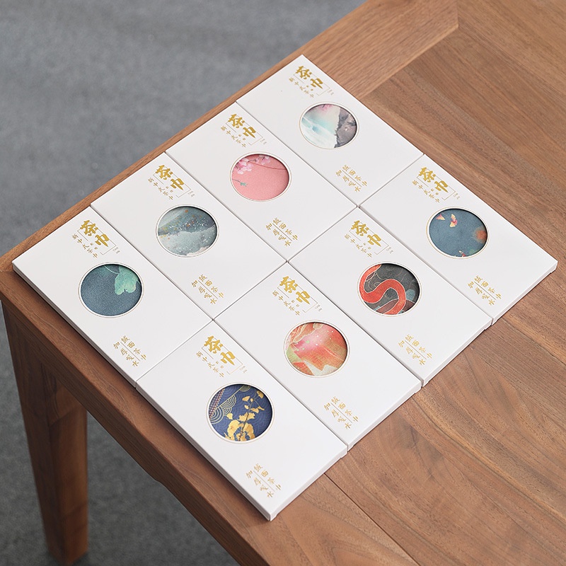 Khăn Da Lộn Lót Bàn Trà Thấm Hút Tốt Phong Cách Trung Hoa