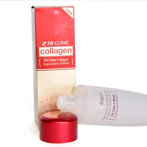 Nước hoa hồng săn chắc ngừa lão hó 3W Clinic Collagen 150ml