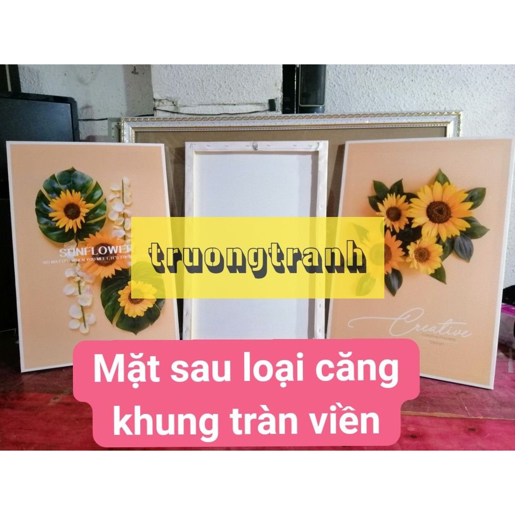 Tranh tráng gương bộ ghép 5 tấm cỡ 90x150cm, tranh hiện đại sen, hươu, đồng quê, mã đáo thành công tài lộc, tranh canvas