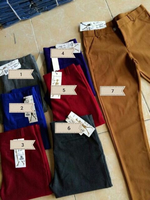 Quần cotton dây kéo 4c
