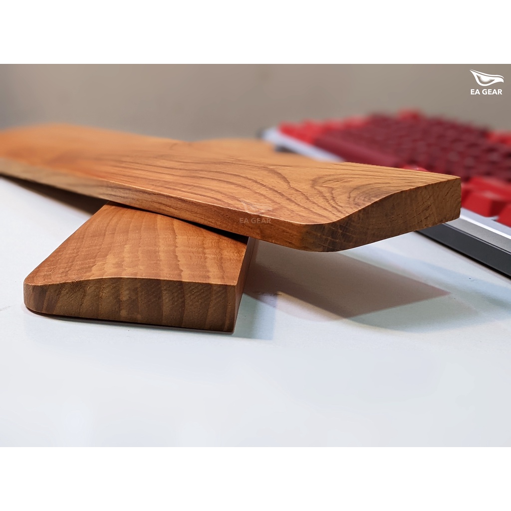 Kê tay bàn phím cơ gỗ Sồi Nga, Tần Bì chất lượng - EA Gear