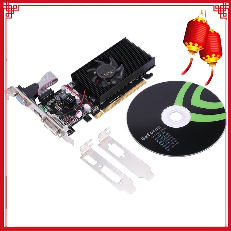GT210 1G D2 64BIT Image Card, Dual-Screen Bright Image Card Supports Large and Small Chassis/All-In-One/Desktop