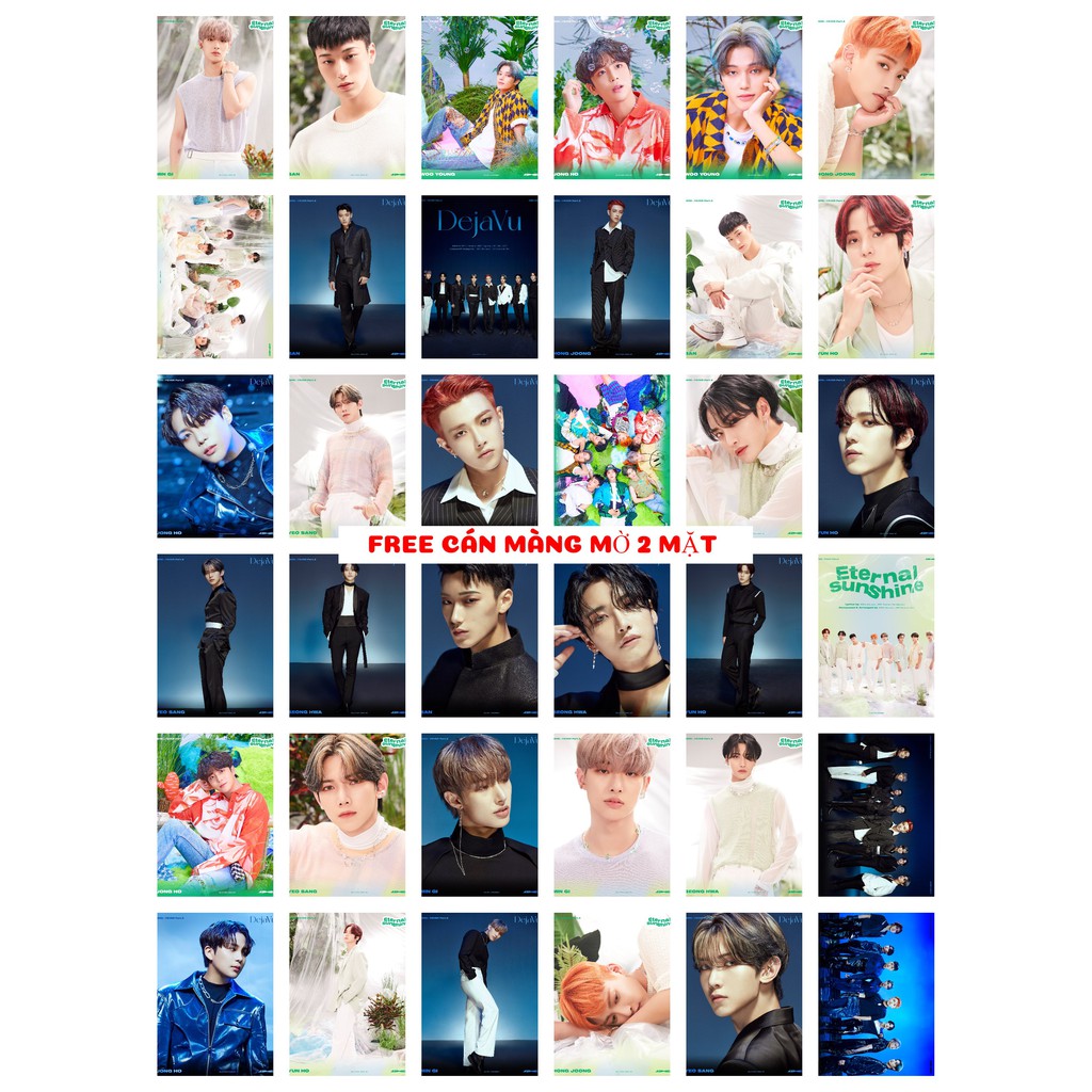 Lomo card 72 ảnh ATEEZ - ZERO : FEVER Part.3