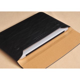 Bao da cao cấp cho Macbook Tommy Town đen