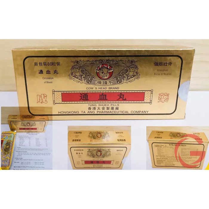 Thông Huyết Hoàn - Tung Shueh Pills hỗ trợ cải thiện xương khớp