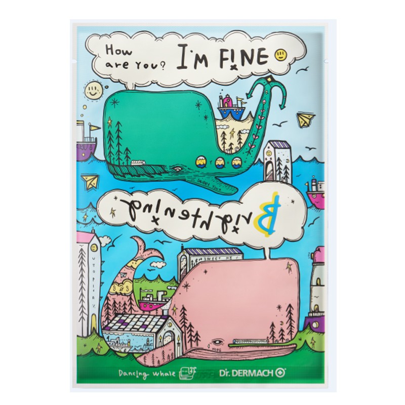(New Arrivals) 1 Dancing Whale Skin Brightening Mask