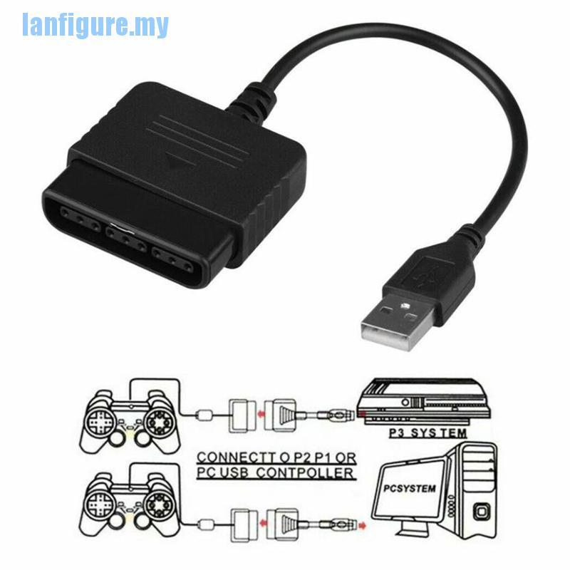 Dây Cáp Chuyển Đổi Từ Ps2 Sang Ps3 & Pc Usb