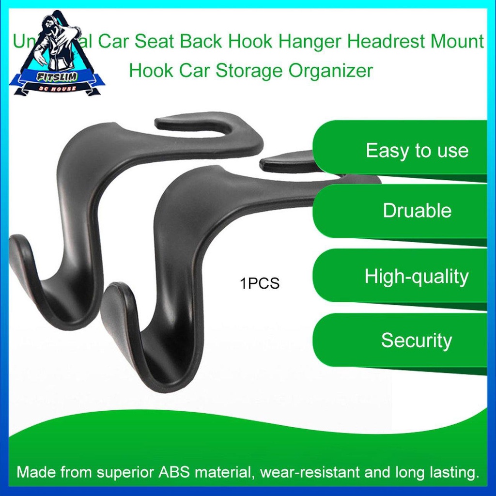 Móc treo đồ đa năng gắn sau ghế tựa đầu trên xe ô tô