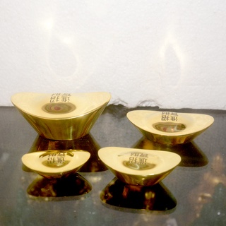 Thỏi vàng phong thủy bằng đồng