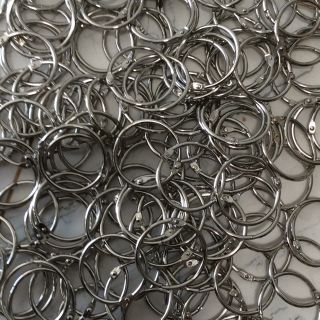Sỉ 100 khoen đóng sách 2.5cm