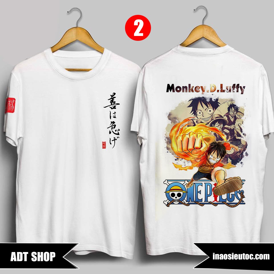🔥HOT🔥BST áo phông One Piece in hình đẹp ⚡ Mẫu Áo in hình Luffy Gear 4 giá cực rẻ | BigBuy360 - bigbuy360.vn
