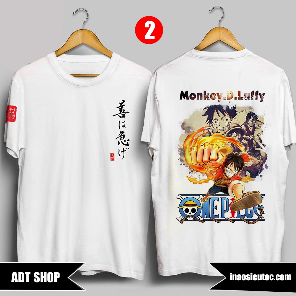 🔥HOT🔥BST áo phông One Piece in hình đẹp ⚡ Mẫu Áo in hình Luffy Gear 4 giá cực rẻ | WebRaoVat - webraovat.net.vn