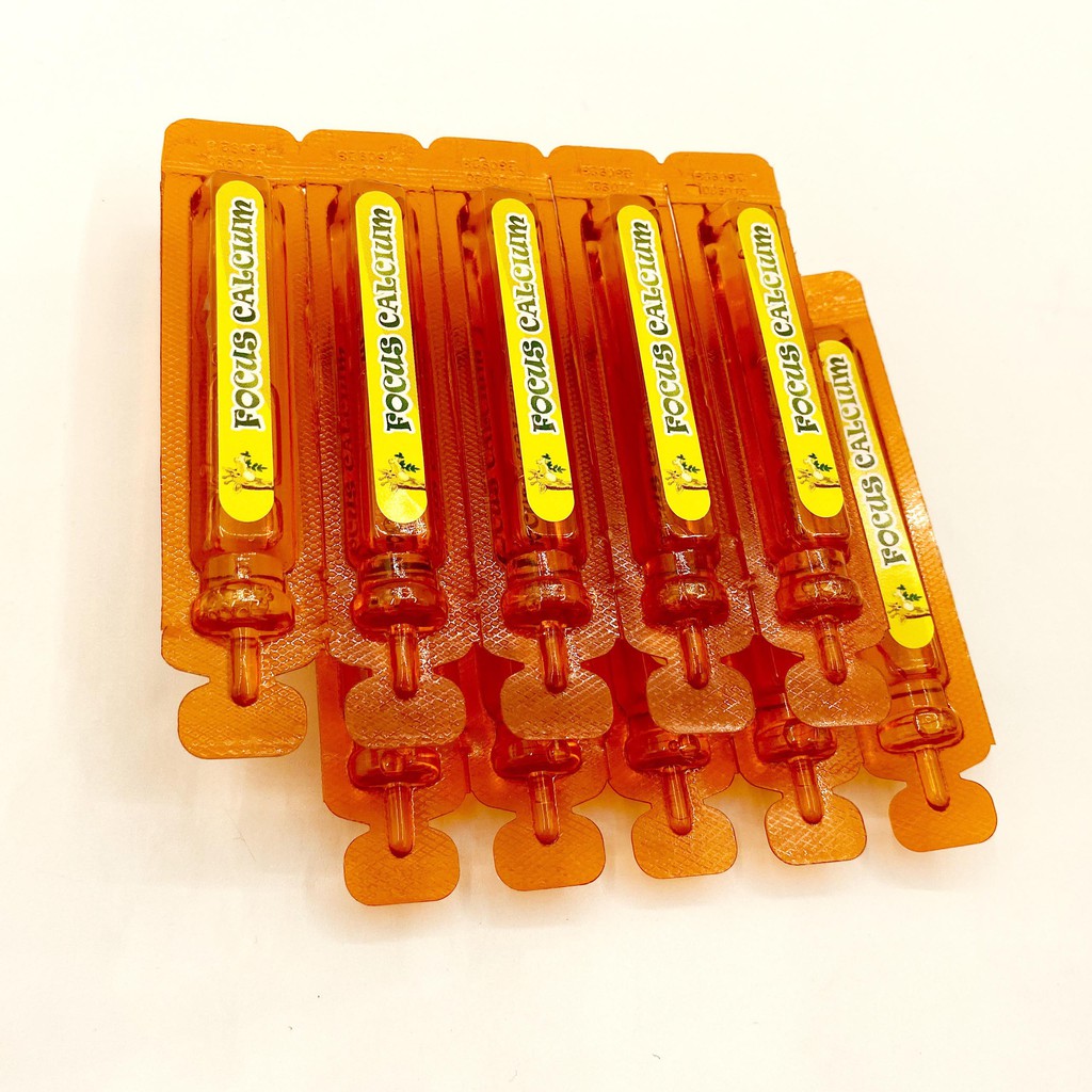 Canxi cho trẻ Focus Calcium - Canxi cho bé dạng nước bổ sung canxi từ tảo biển, vitamin D3 giúp hấp thu canxi dễ dàng | Thế Giới Skin Care