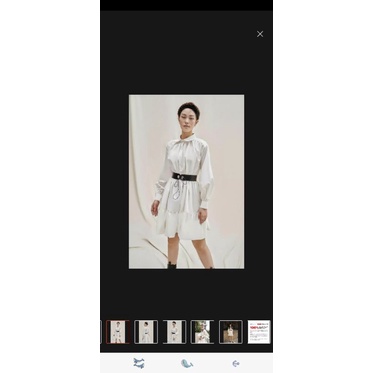 Pass váy trắng new tag Maven