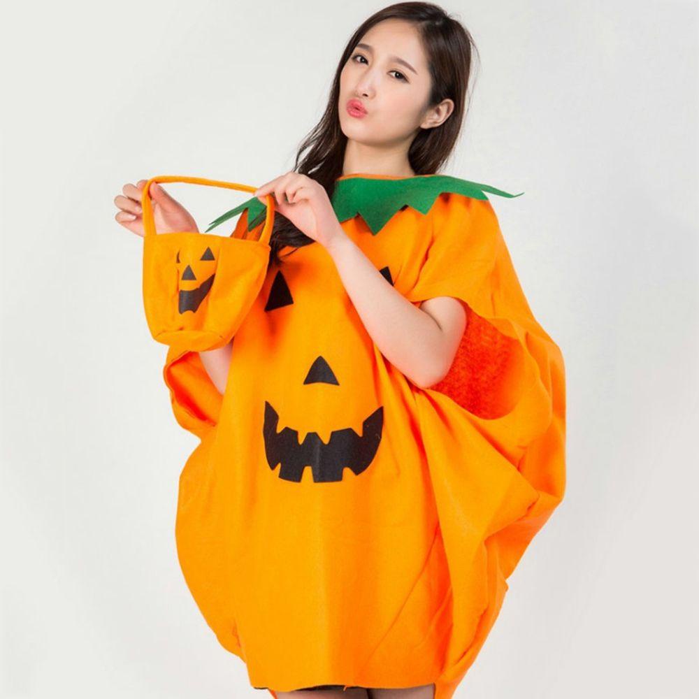 Trang phục bí ngô dalton trang phục cá tính sáng tạo trang phục tiệc vải phụ kiện trẻ em đạo cụ chụp ảnh có mũ và túi