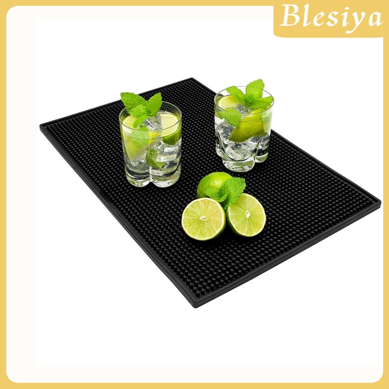 Miếng Lót Ly Bằng Cao Su Chống Thấm Nước Kích Thước 12x6