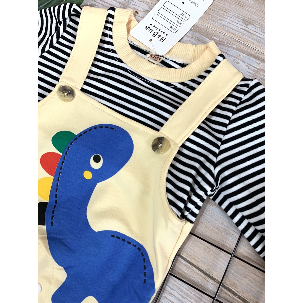 Bộ Body khủng long xanh cho bé - BM_BABYSHOP