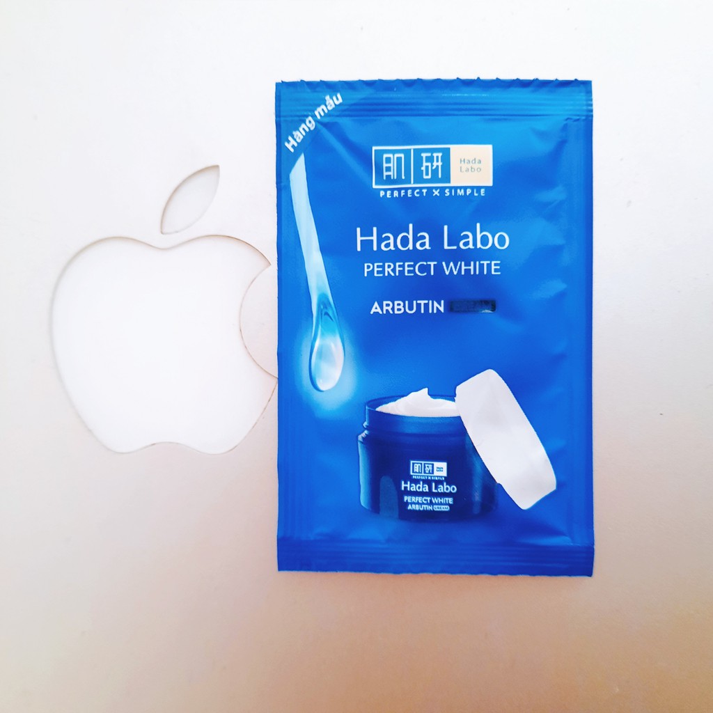 Set 3 Sản Phẩm Dưỡng Trắng Da Tối Ưu Hada Labo Perfect White