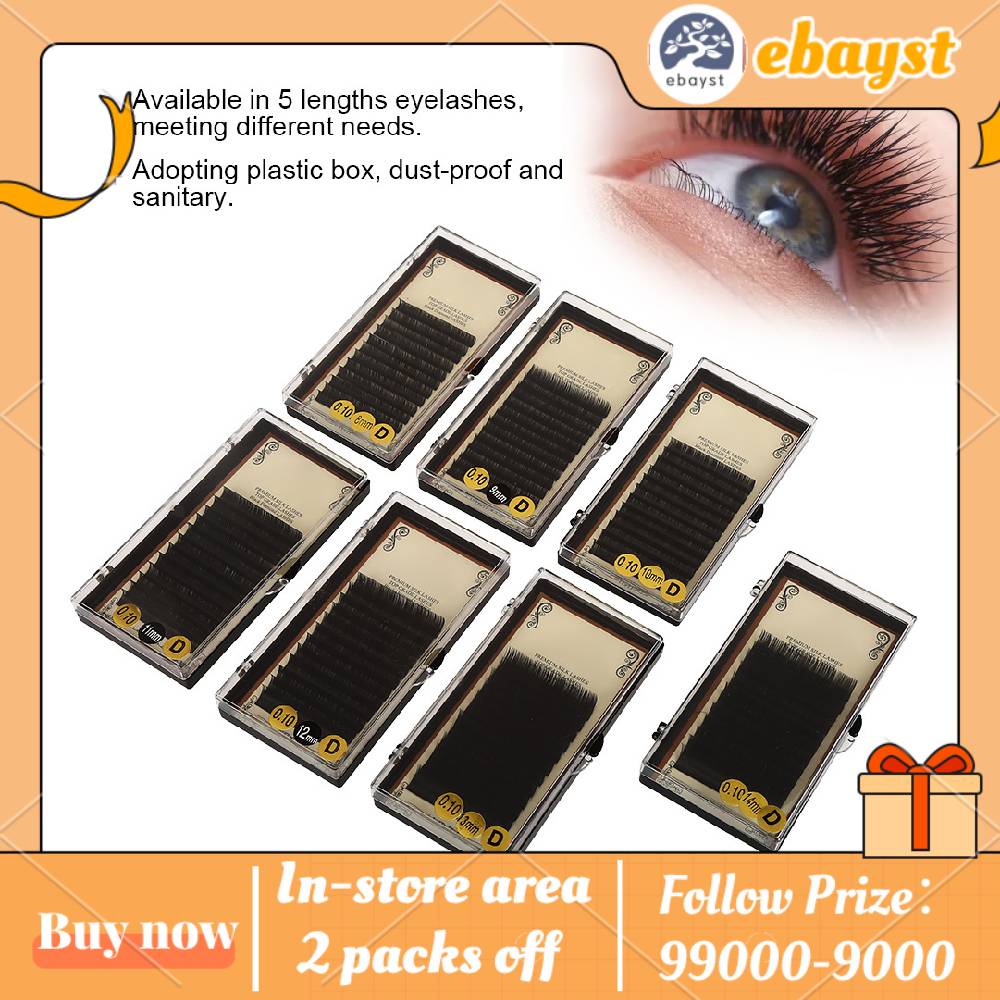 Lông mi giả dày chất liệu sợi tổng hợp lượng cao