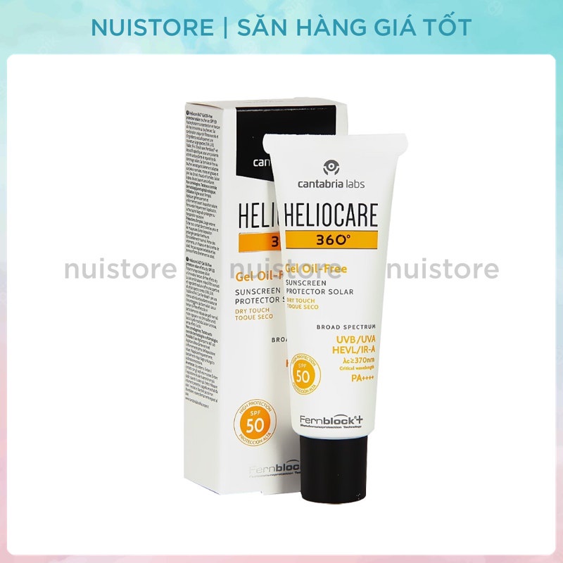 Gel Chống Nắng Heliocare 360° Gel Oil-Free SPF50