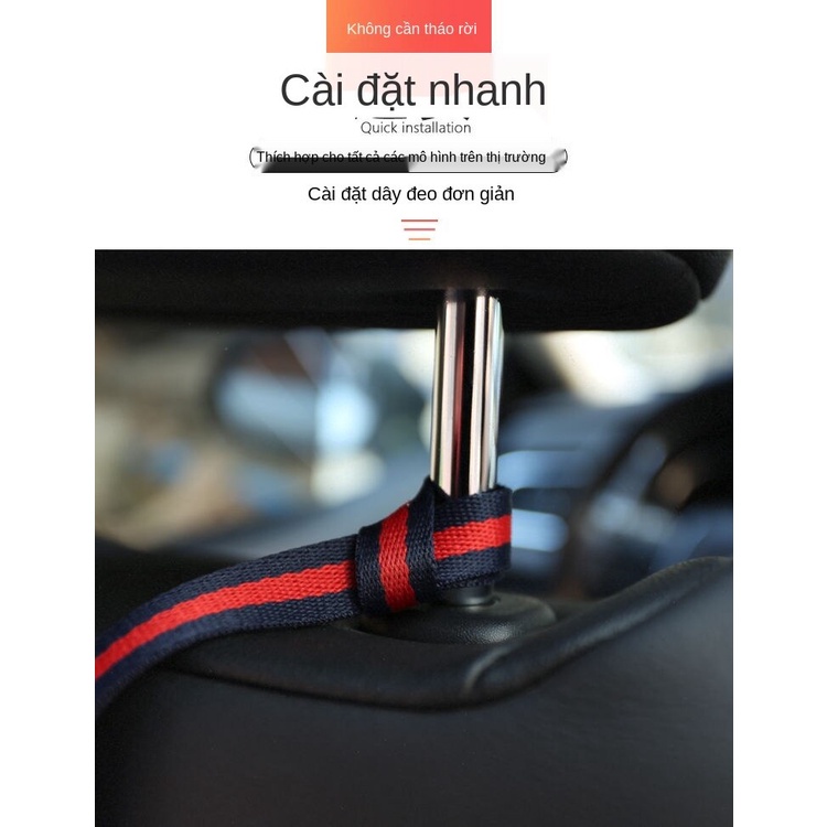 Móc Treo Đồ Gắn Lưng Ghế Xe Hơi Đa Năng Tiện Dụng