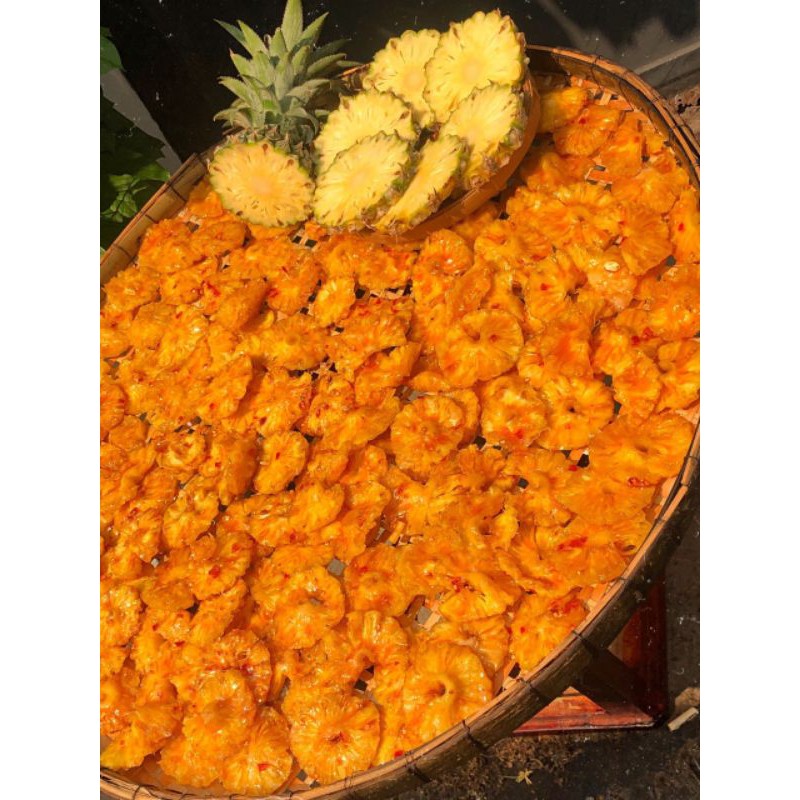 thơm sấy dẻo ăn liền