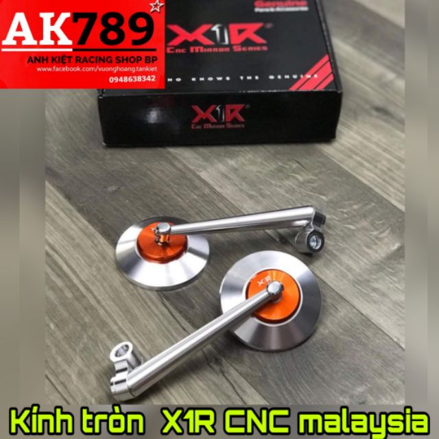 Kính X1R CNC GẮN MỌI DÒNG XE RIZOMA