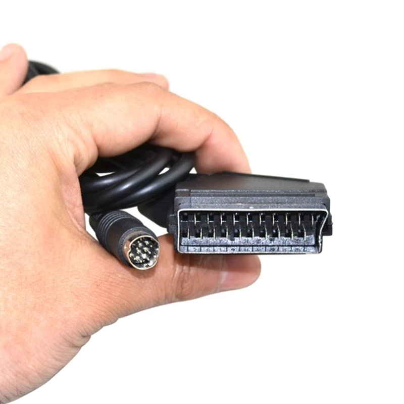 Dây Cáp Kết Nối zzz 5.9ft Scart RGB AV Dành Cho Máy Chơi Game Saturn