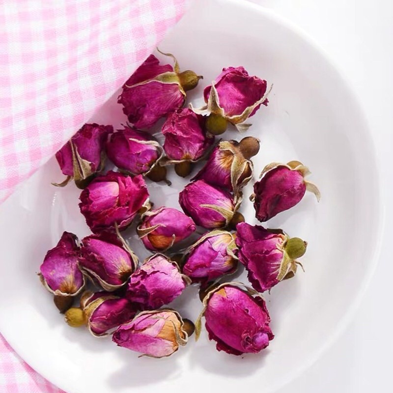 100g Trà nụ hoa hồng sấy khô đà lạt loại thượng hạng Thảo dược sạchVN