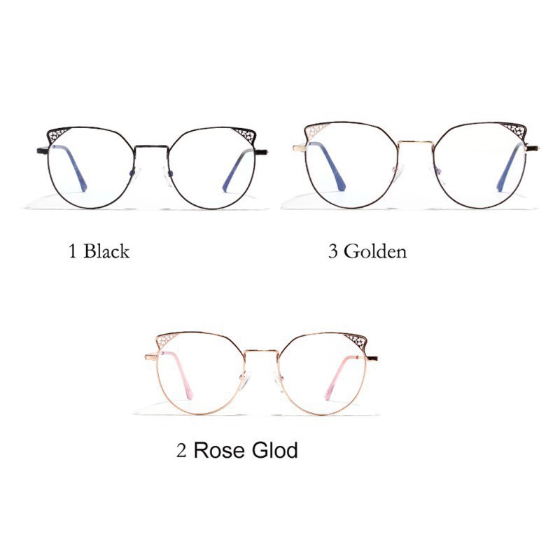 Kính mắt mèo gọng kim loại tròn thời trang gentle monster | BigBuy360 - bigbuy360.vn