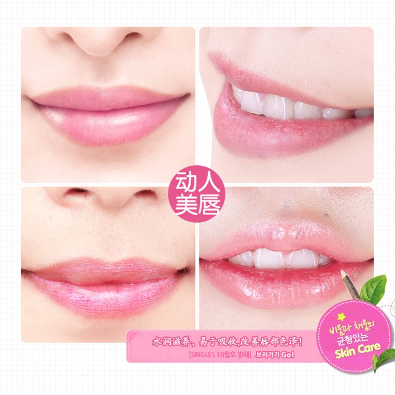 Mặt Nạ Môi Bioaqua Chứa Collagen Giúp Dưỡng Ẩm Và Chống Lão Hóa Hiệu Quả