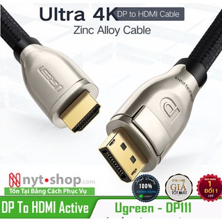 Dây Displayport Sang HDMI Hỗ Trợ 4K*60Hz Cao Cấp UGreen DP111 - Hàng Chính Hãng