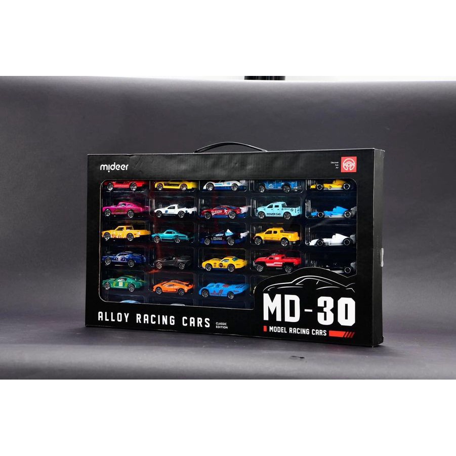 Ô tô đồ chơi bằng sắt Mini Alloy Racing Cars Mideer set bộ đồ chơi oto mô hình cho bé trai